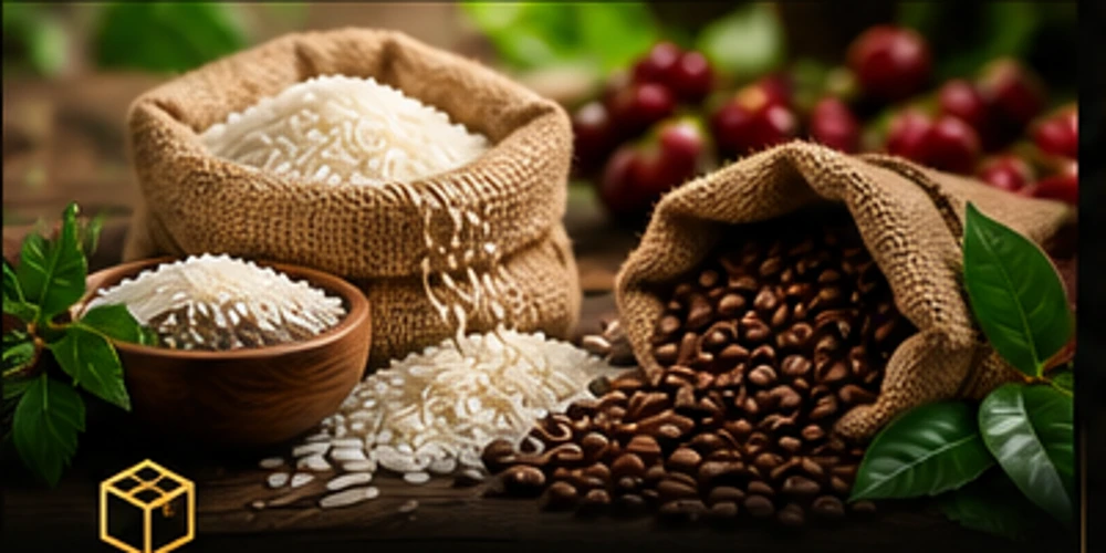 Rice and coffee sourced for international markets